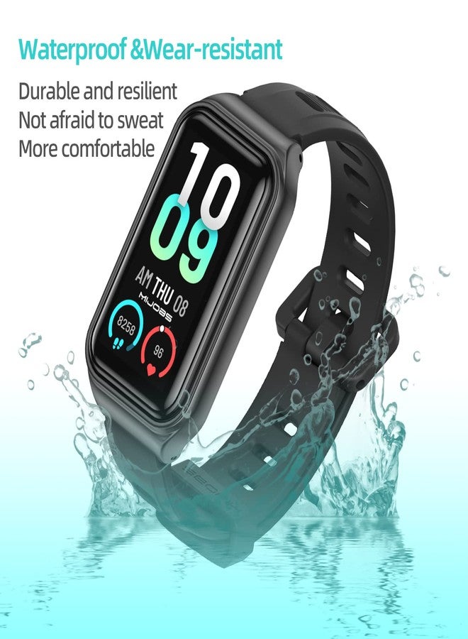 MIJOBS Silicone Replacement Strap Watch Wrist Band Smart Bracelet Accessories for Amazfit 7 Fit Band - Image 5