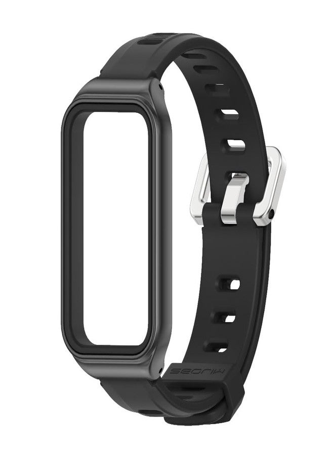 MIJOBS Silicone Replacement Strap Watch Wrist Band Smart Bracelet Accessories for Amazfit 7 Fit Band - Image 2