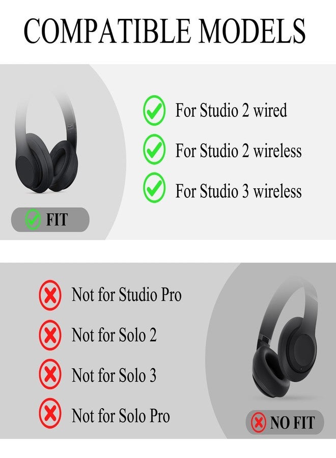 Adhiper Studio 3 Headband Replacement Top Headband Replacement Head Band Parts Accessories Repair Kit Compatible with Studio 3.0 A1914 Wireless Studio 2.0 Wireless Headphones（Gray Gold） - Image 2