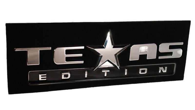 Muzzys (Set of Three) Texas Edition 3M Stick On Emblem Badge FITS GMC Sierra Chevy Silverado Suburban Tahoe Ford F150 Dodge Ram Nissan Titan Truck - Image 3