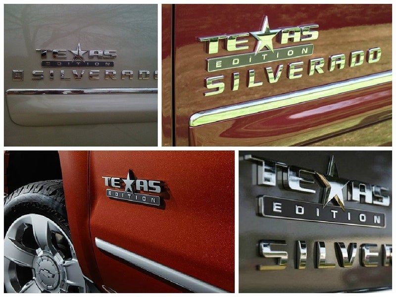 Muzzys (Set of Three) Texas Edition 3M Stick On Emblem Badge FITS GMC Sierra Chevy Silverado Suburban Tahoe Ford F150 Dodge Ram Nissan Titan Truck - Image 4