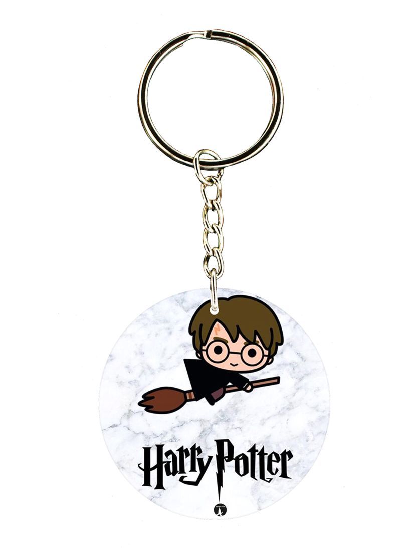 RKN Harry Potter Double Side Printed Keychain