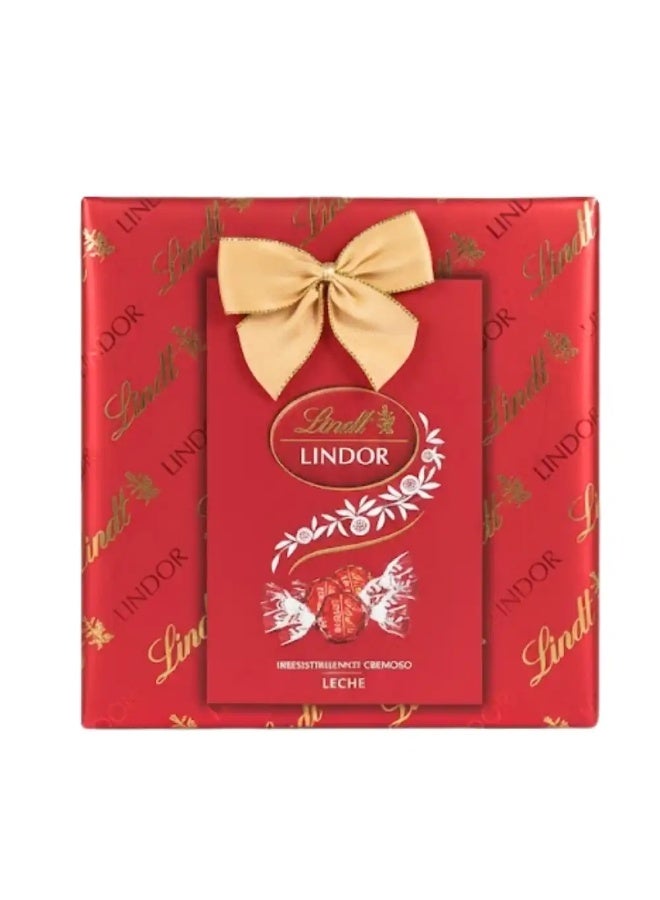 Lindt Lindor Irrisistiblement Cremeso Milk Chocolate Red Gift Box- 137gms