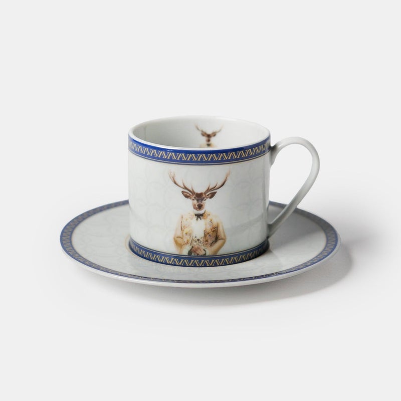 VITELLI DESIGN STUDIO Lousie Porcelain Teacup - Image 1