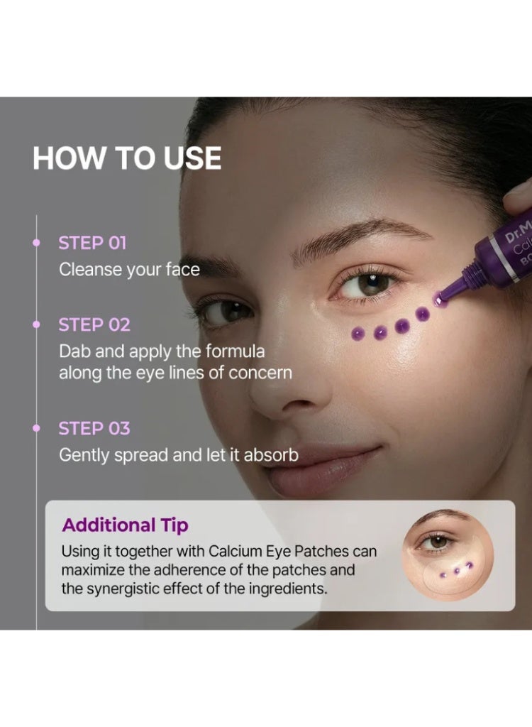 دكتور ميلاكسين Dr. Melaxin Calcium Bonding Eye Cream كريم عين كوري للترطيب والشد وتنعيم مظهر منطقة تحت العين - Image 3