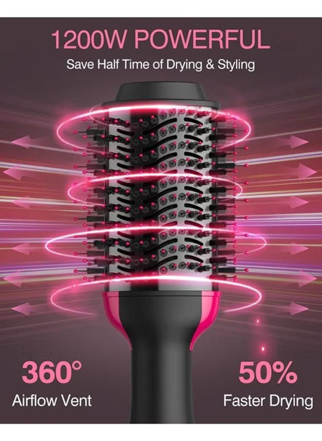 One Step 4-in-1 hair dryer and hot air brush with negative ion for straightening and curling hair  - Image 5