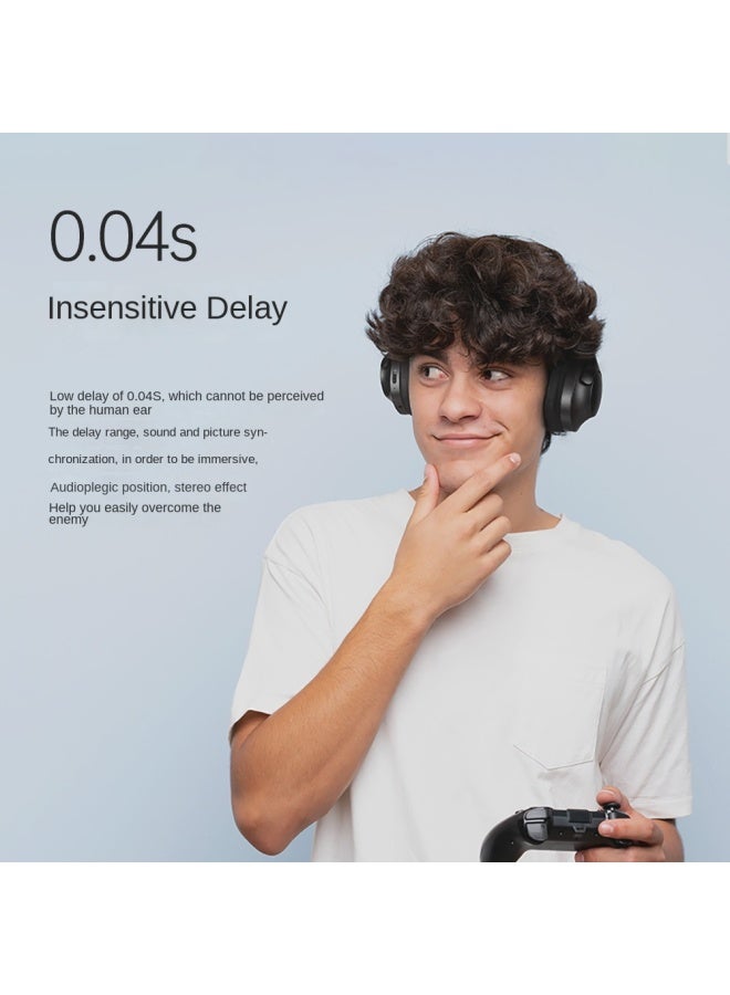 Neutral Model Anc Headset Wireless Bluetooth Headset Long Endurance All-inclusive Ear Active Noise Reduction Headset Bluetooth - Image 2