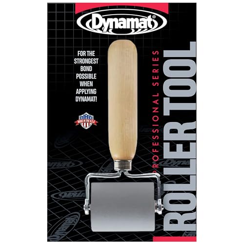 Dynamat Dynaroller: Rubber Roller Tool for Applying Sound Deadening and Car & Home Insulation Material – Achieve Professional-Looking Results with No Air Bubbles – Made in The USA - Image 1