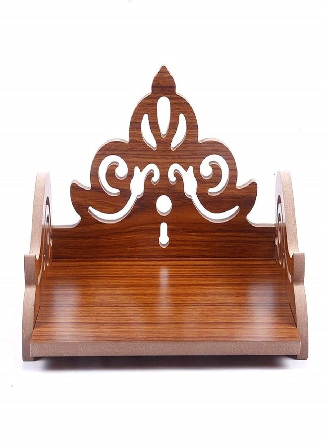 Airiz CRAFTSFY Art and Craft Wooden Beautiful Plywood Mandir Pooja Room Home Decor Office OR Home Temple Wall Hanging Product (White) (Cream) - Image 2