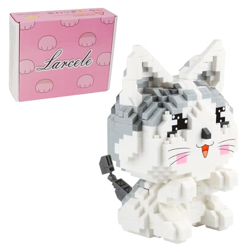 Larcele Cat Micro Building Blocks Pet Mini Building Toy Bricks 868Pieces KLJM02 Model 2284 - Image 1