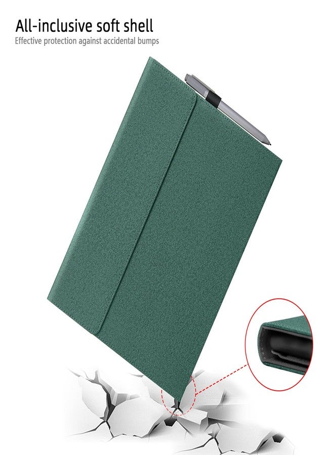 ميجو جراب Megoo Surface Pro 11 لجهاز Microsoft Surface Pro 11/10/9 مقاس 13 بوصة، جراب قابل للتعديل بزوايا متعددة، غطاء واقٍ مع حامل قلم، متوافق مع لوحة مفاتيح Type Cover (أزرق سماوي) - Image 5
