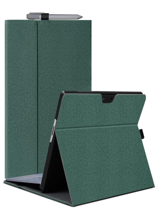 ميجو جراب Megoo Surface Pro 11 لجهاز Microsoft Surface Pro 11/10/9 مقاس 13 بوصة، جراب قابل للتعديل بزوايا متعددة، غطاء واقٍ مع حامل قلم، متوافق مع لوحة مفاتيح Type Cover (أزرق سماوي) - Image 1