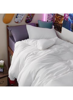 Bedsure Twin Twin Xl Duvet Cover Kids - Soft Double Brushed Duvet Cover Twin  2 Pieces  Includes 1 White Kids  Duvet Cover  68 X90   With Zipper Closure And 1 Pillow Sham  No Comforter  - Image 2