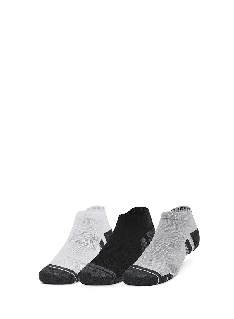 UNDER ARMOUR 3 Pack Performance Tech Low-Cut Socks
