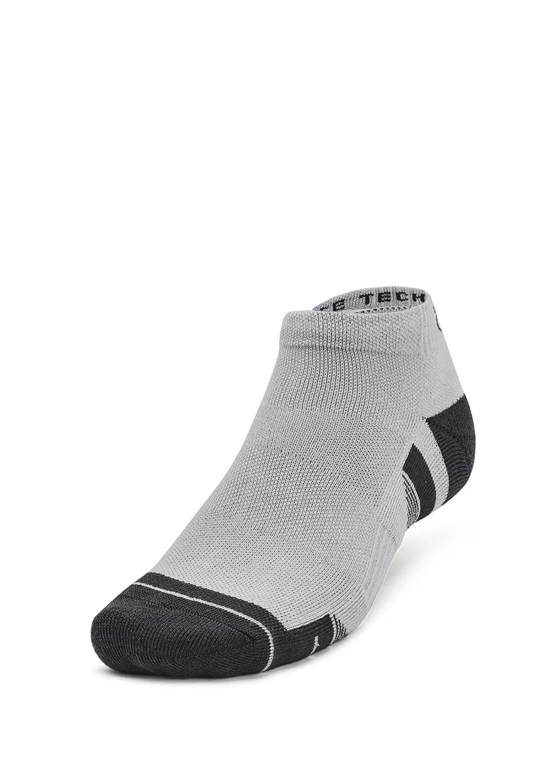 UNDER ARMOUR 3 Pack Performance Tech Low-Cut Socks