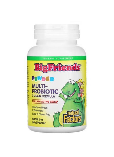 BigFriends, Multi-Probiotic Powder, 3 Billion, 2 oz (60 g)