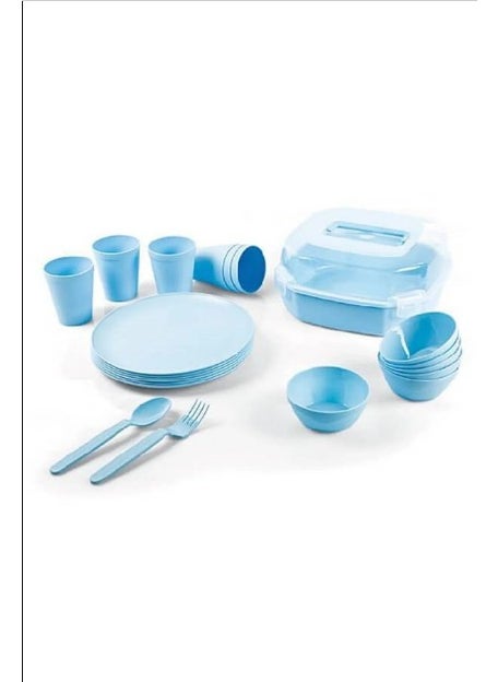 SAN Picnic Set 32 Pieces for 6 People 