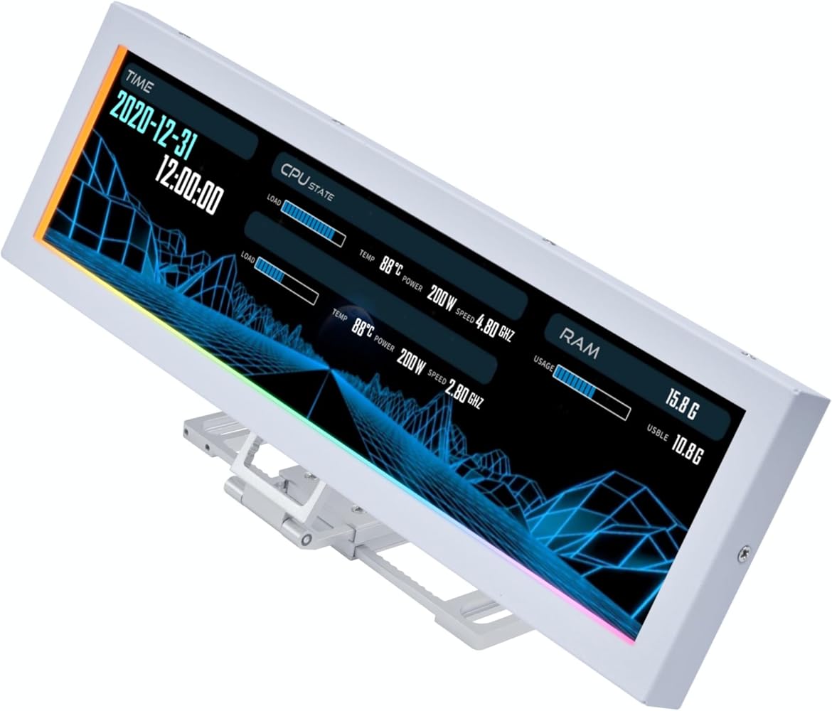 lianli Lianli Lian Li 8 8 Screen For Pc SM088w 8.8 inch Z3DDA65FF3A719C76FEB7Z