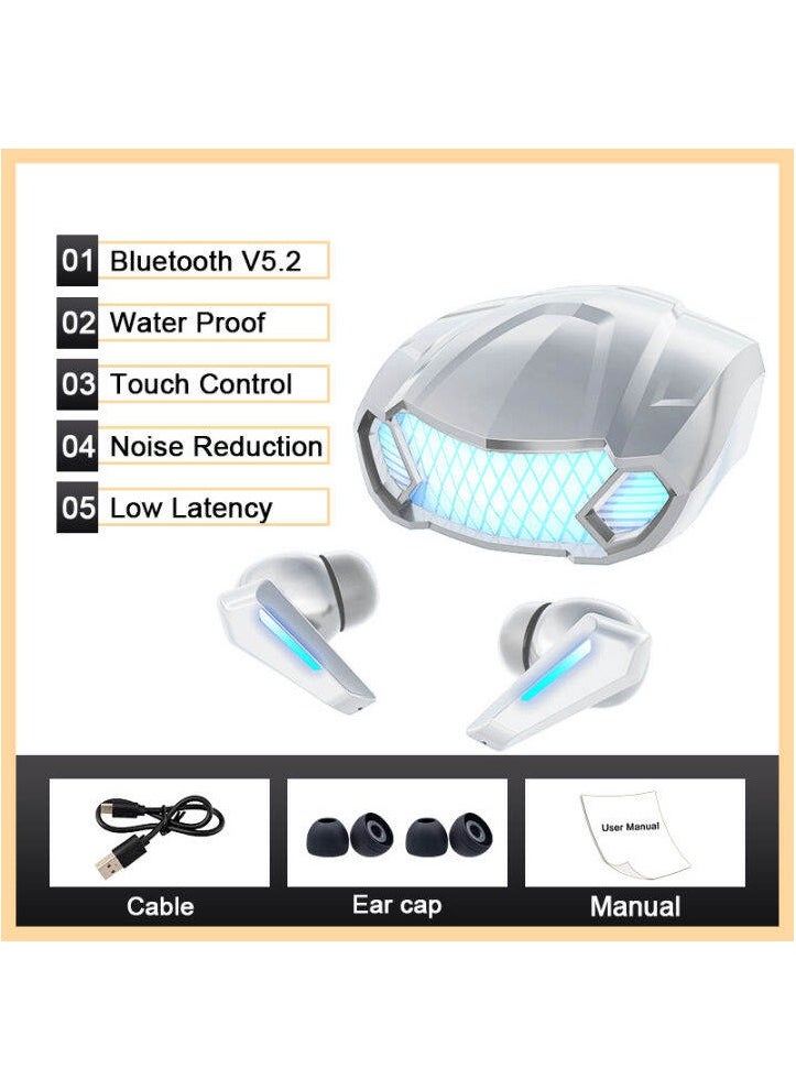 M5 TWS Dual-Mode Bluetooth 5.2 Gaming Headset -WHITE - pzsku/Z3DDA6CF8D8E3B620F1FAZ/45/_/1702992207/7d42eb37-a33c-402a-a332-78b35a27518a