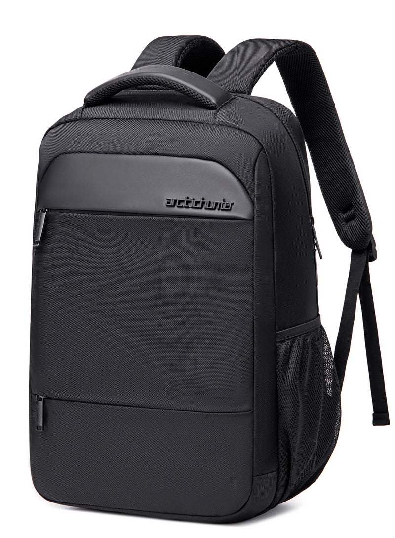 ARCTIC HUNTER Casual Daypack Durable Water Resistant 23 L Computer Bag with Luggage Carry Strap and Anti-Theft pockets for Men and Women B00111C Black - Image 1
