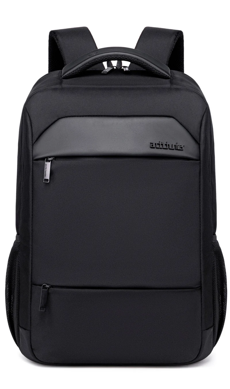 Arctic Hunter  Casual Daypack Durable Water Resistant 23 L Computer Bag with Luggage Carry Strap and Anti-Theft pockets for Men and Women, B00111C, Black  | Best Price UAE