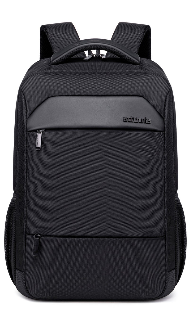 ARCTIC HUNTER Casual Daypack Durable Water Resistant 23 L Computer Bag with Luggage Carry Strap and Anti-Theft pockets for Men and Women, B00111C, Black - Image 3