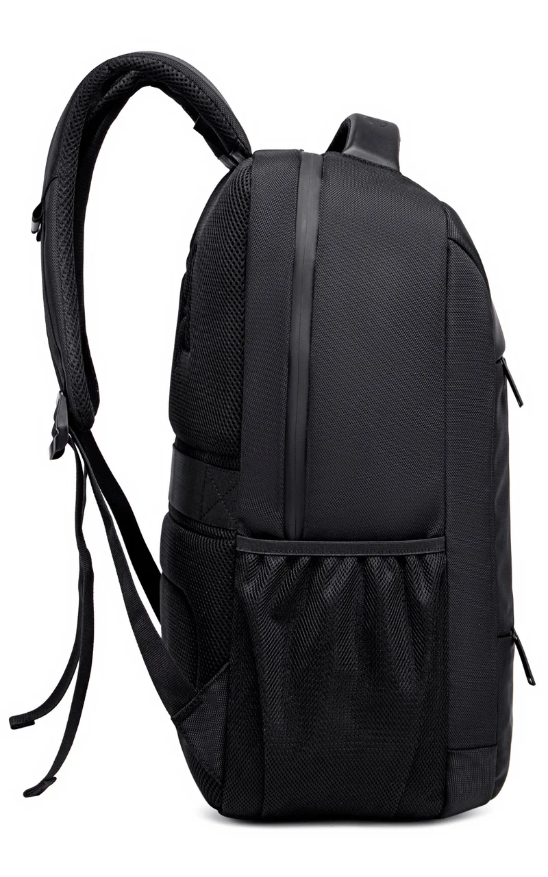 Arctic Hunter  Casual Daypack Durable Water Resistant 23 L Computer Bag with Luggage Carry Strap and Anti-Theft pockets for Men and Women, B00111C, Black  | Best Price UAE