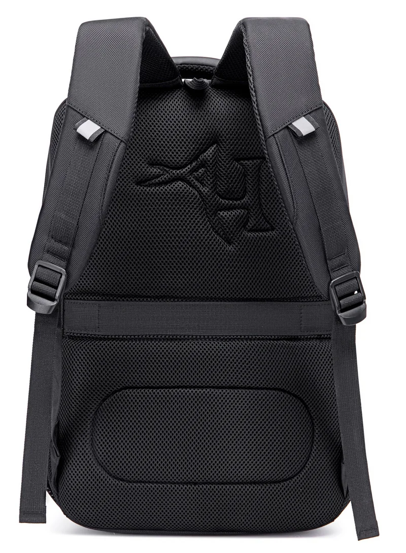 Arctic Hunter  Casual Daypack Durable Water Resistant 23 L Computer Bag with Luggage Carry Strap and Anti-Theft pockets for Men and Women, B00111C, Black  | Best Price UAE