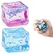 Chridark Ice Cube Fidget Toy for All Ages 2 Pack Sensory Squishy Fidget Toys Square Stress Balls Classroom Prizes Anxiety Relief Stress Cube Gift for Kids Teens Adults - Image 2