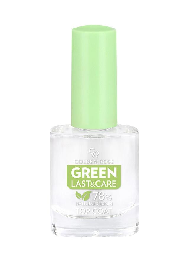 Golden Rose Green & Last Natural Origin Top Coat 