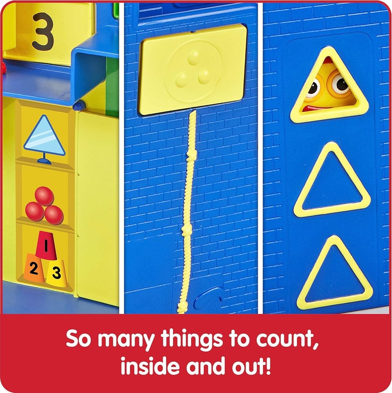hand2mind hand2mind Numberblocks Super Secret Step Squad Headquarters Play Set Toddler Doll House Clubhouse Dollhouse Action Figure House Cartoon Character Toys Imaginative Toys - Image 3