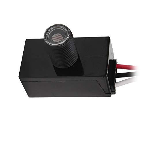 GBAYSA 1 Pack Outdoor Photocell Light Sensor,Dusk to Dawn Photo Control Sensor,Auto on Off Hard-Wired Post Eye Light Control,Photoelectric Switch Sensor for Lighting Fixtures - Image 1