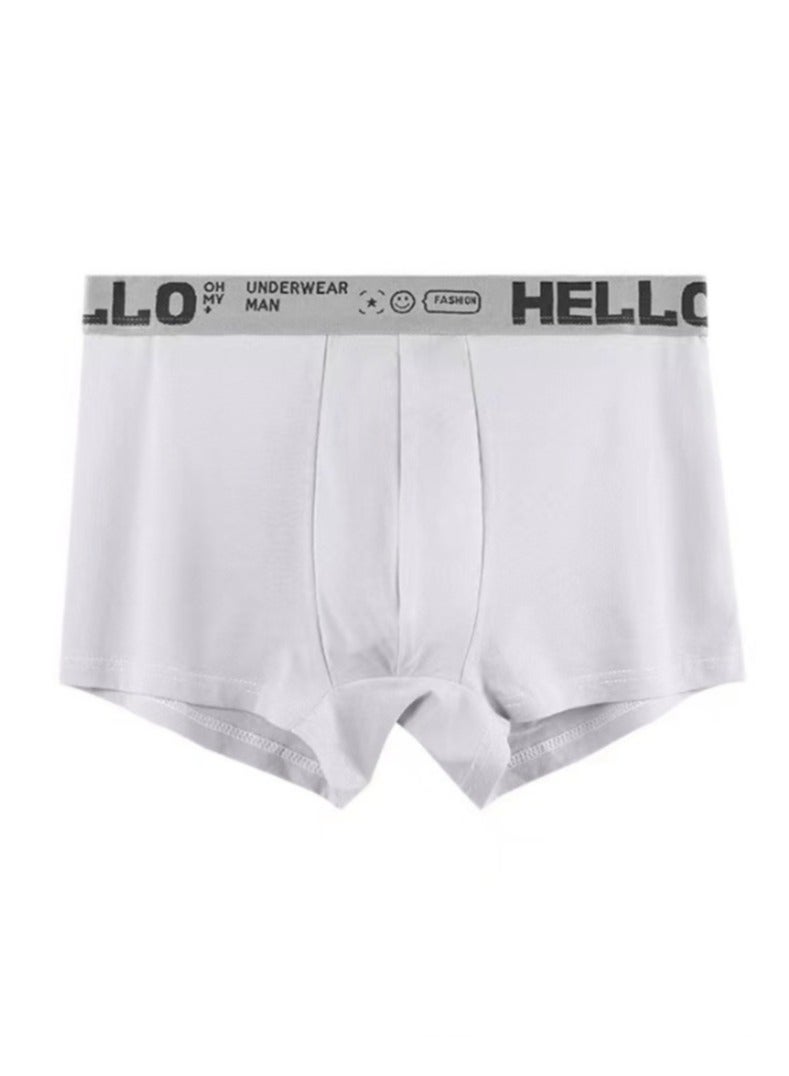5 packs of men's short boxers and boxers, breathable stretch cotton moisture-wicking underwear, a modern fit with a low waist  - Image 3