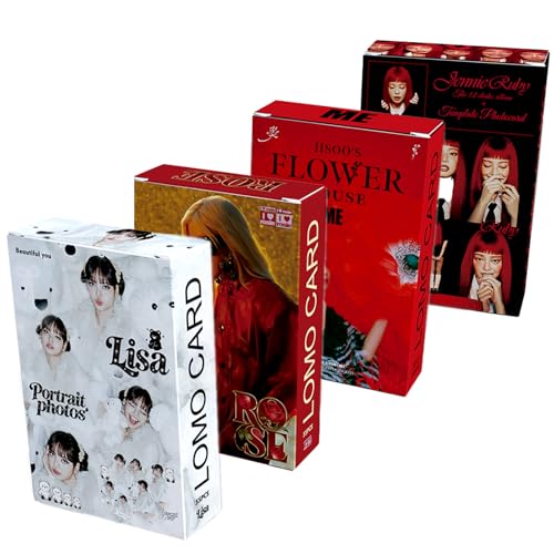 KPOPBP Lomo Card Season's Greetings Photocard Personal Pictures 4 Boxes / 220 PCS Set Lomo Card Gift for Blink Girls and Boys - Image 2
