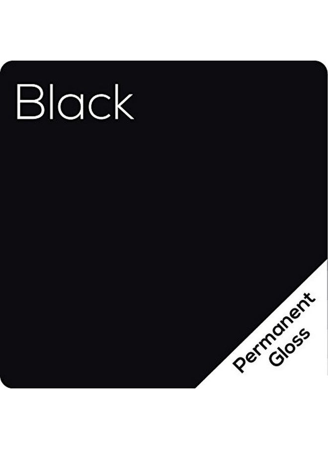 ORACAL (10) 12 X 12 Sheets Oracal 651 Black Adhesive Craft Vinyl For Cricut Silhouette Cameo Craft Cutters Printers And Decals Gloss Finish Outdoor And Permanent  - Image 4