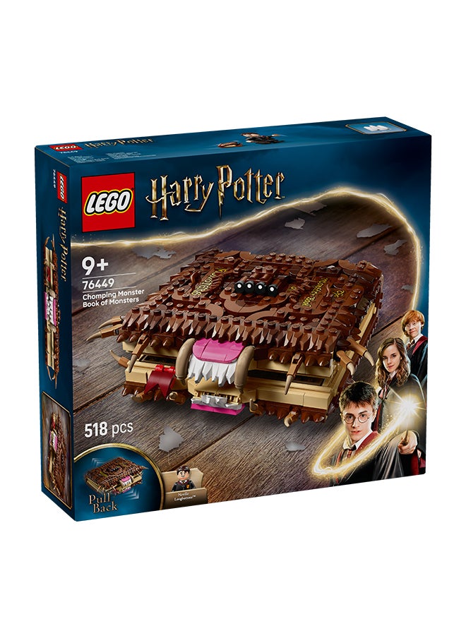 LEGO Harry Potter Tm Chomping Monster Book Of Monsters 76449 (518) Pieces  - Image 3