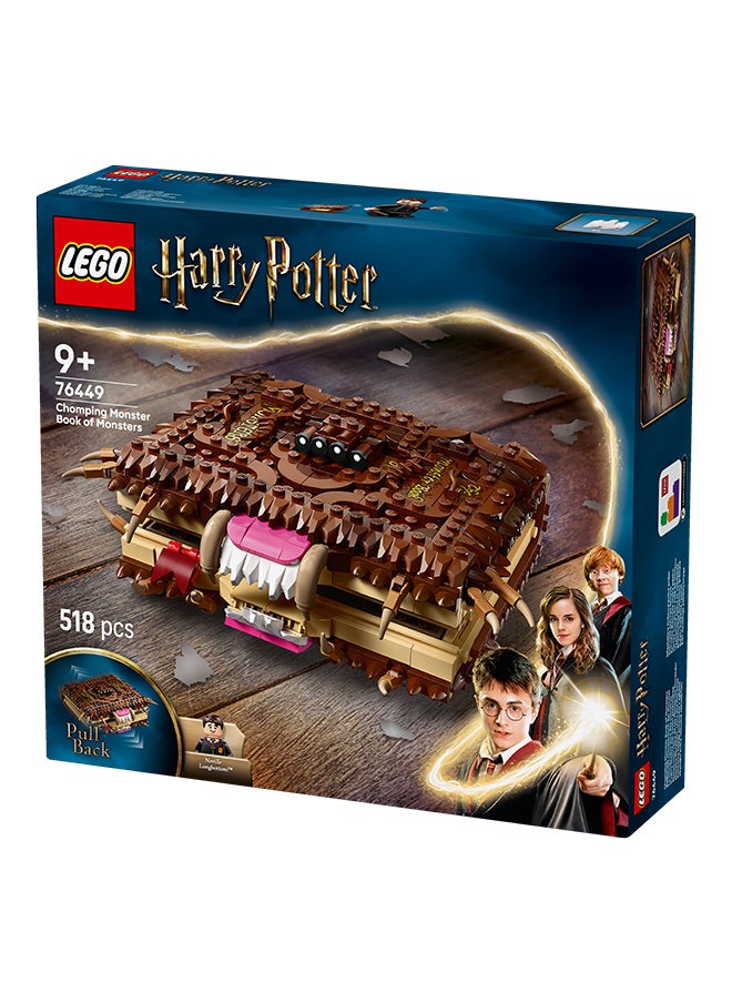LEGO Harry Potter Tm Chomping Monster Book Of Monsters 76449 (518) Pieces  - Image 4