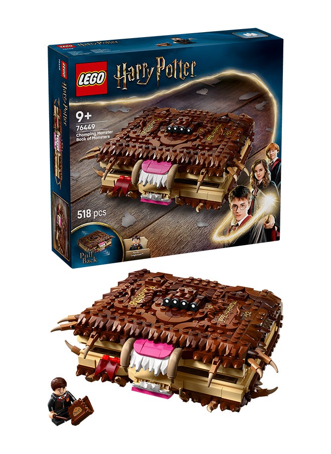 LEGO Harry Potter Tm Chomping Monster Book Of Monsters 76449 (518) Pieces  - Image 1