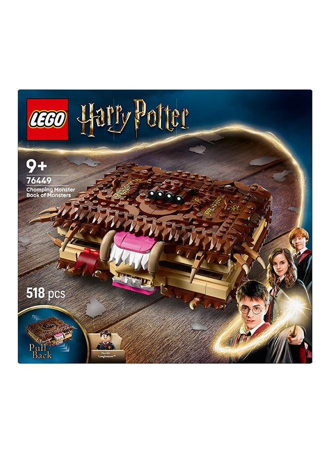 LEGO Harry Potter Tm Chomping Monster Book Of Monsters 76449 (518) Pieces  - Image 5