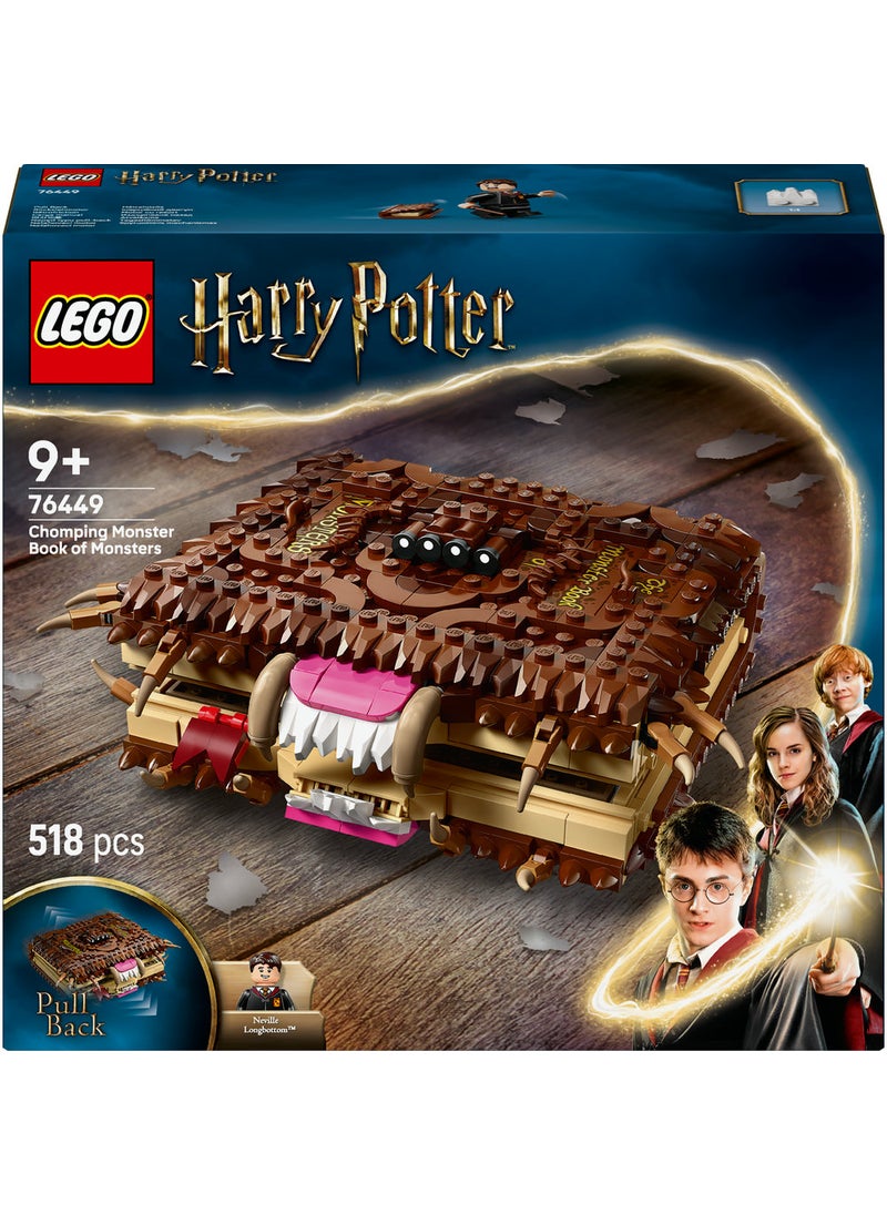 LEGO Harry Potter Tm Chomping Monster Book Of Monsters 76449 (518) Pieces  - Image 2