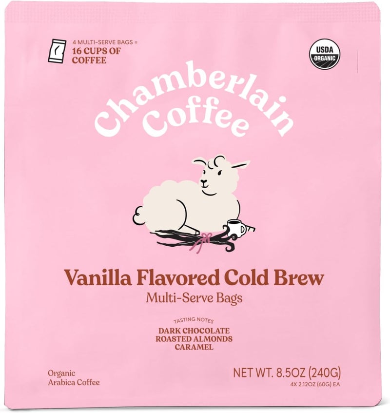 Chamberlain Coffee Fluffy Lamb Vanilla Cold Brew Bags - Image 1