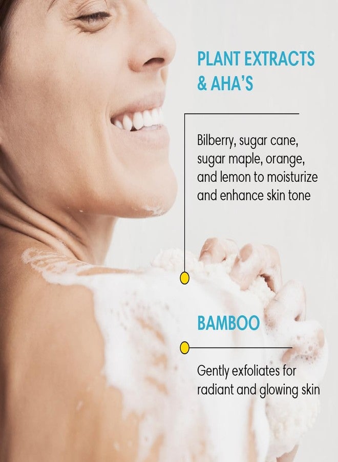 ShiKai Very Clean Bamboo Body Scrub (Refresh Coconut, 6 oz) | Gentle Hydrating & Exfoliating Skin Cleanser | With 5 Fruit Complex & AHA Acids - Image 3