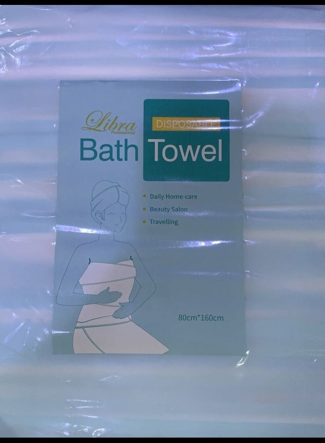 Libra 25-PIECES LIBRA BATH DISPOSABLE TOWEL 80CM*160CM FOR DAILY HOME CARE, BEUTY SALON, TRAVELLING - Image 4
