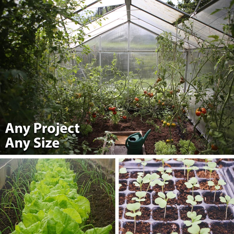 Handy Pantry Black Plastic Garden Tray Inserts â€“ 10 Sheets, 72 Planting Pot Cells Each â€“ 2x3 Nested x12 Configuration â€“ Ideal for Nursery, Greenhouse, Seed Starting, and Vegetable Gardening - Image 4