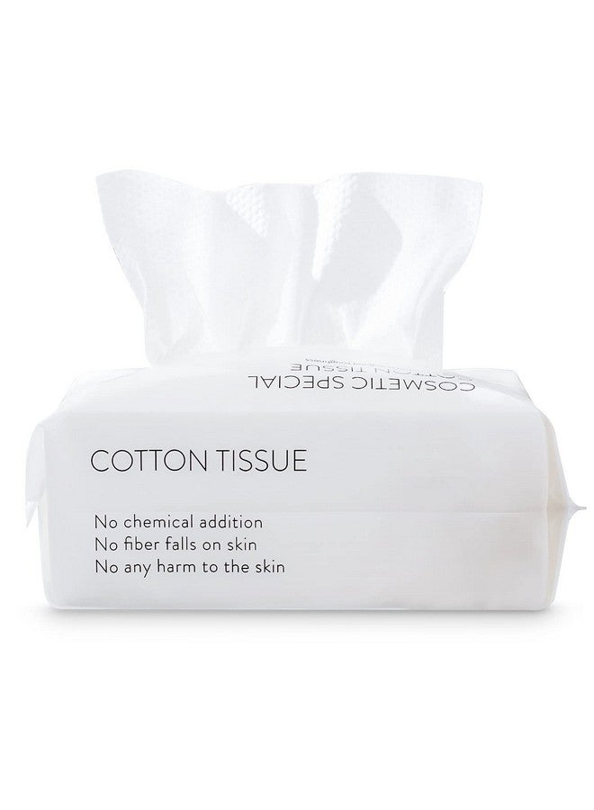optxpnd Disposable Face Towel Facial Tissue Soft Cotton Facial Cleansing Cloths Towelettes Dry for Cleaning Office Travel Makeup Remove  - Image 1