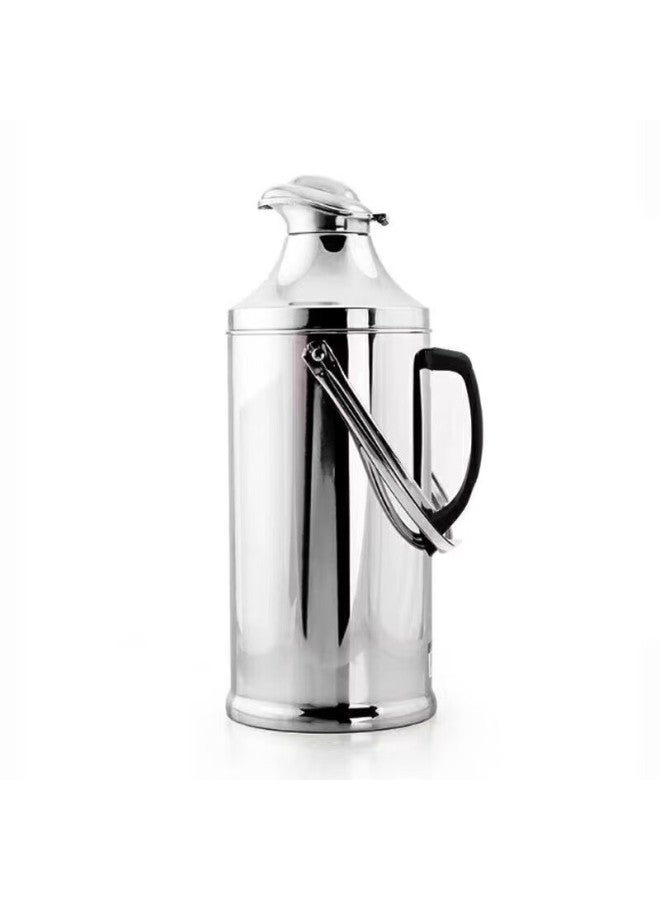 Pinyu Stainless Steel Thermos Flask For Students Dormitory Hot Water Bottle Insulated Kettle Household Large Capacity Water Bottle 2l With Eagle Mouth - Image 3