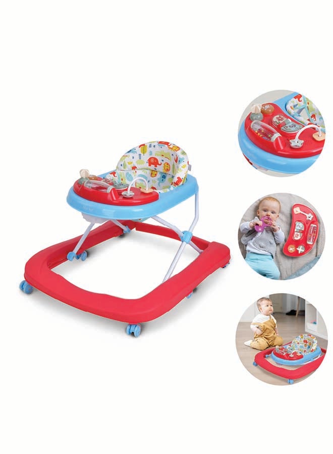 Nurtur 3 In 1 Baby Multi Walker-rocking Function- Music - 3 Height Adjustment, easy fold - Multi - Image 1