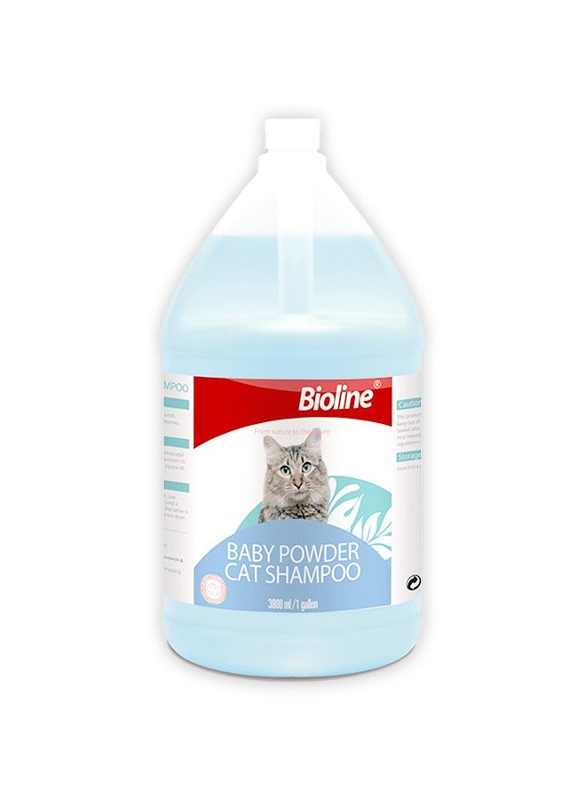 Bioline Baby Powder Cat Shampoo - 3.8L