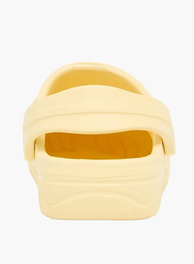 Disney YELLOW Disney Girls Elsa Print Backstrap Clogs for Women | Best Price UAE