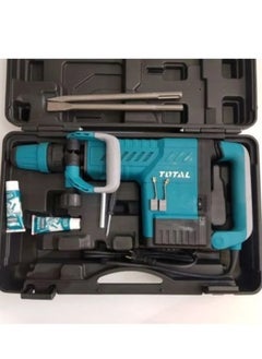 TOTAL Total Demolition Breaker Jack Hammer 1500W, 10KG, SDS-MAX Chuck, 1000-1900bpm, 6-25J Impact Force, Anti-Vibration System, Includes 2 Chisels & Extra Carbon Brushes – TH215002  - Image 5